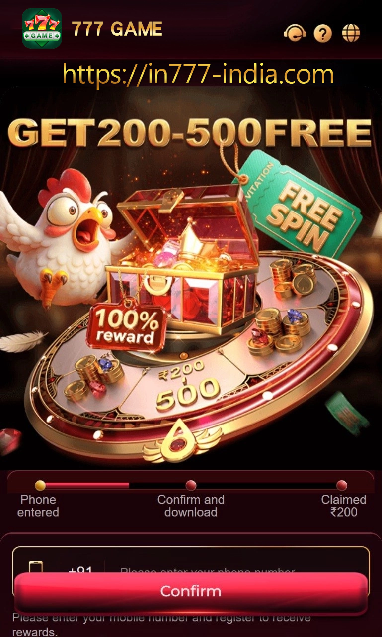777 Game Android guide banner for Indian users