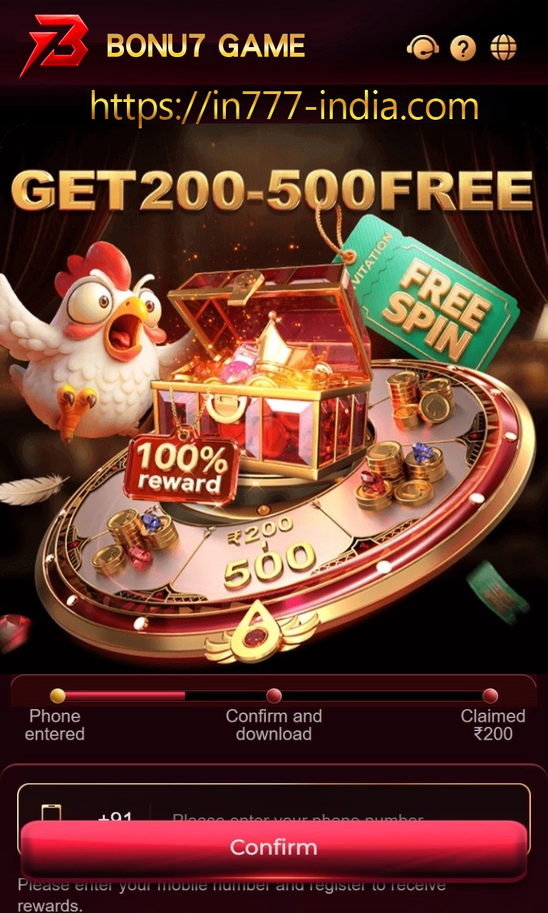 BONU7 Game Android guide banner for Indian users