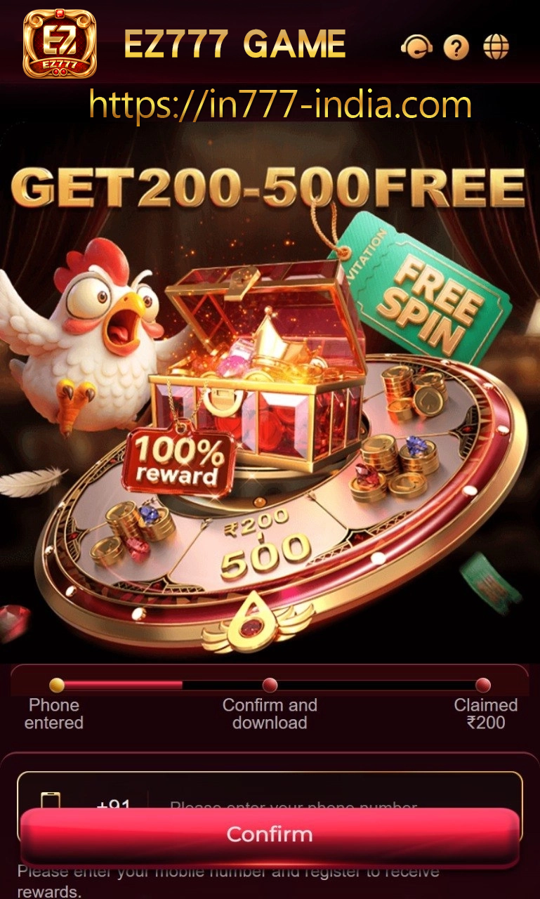 EZ777 Game Android guide banner for Indian users