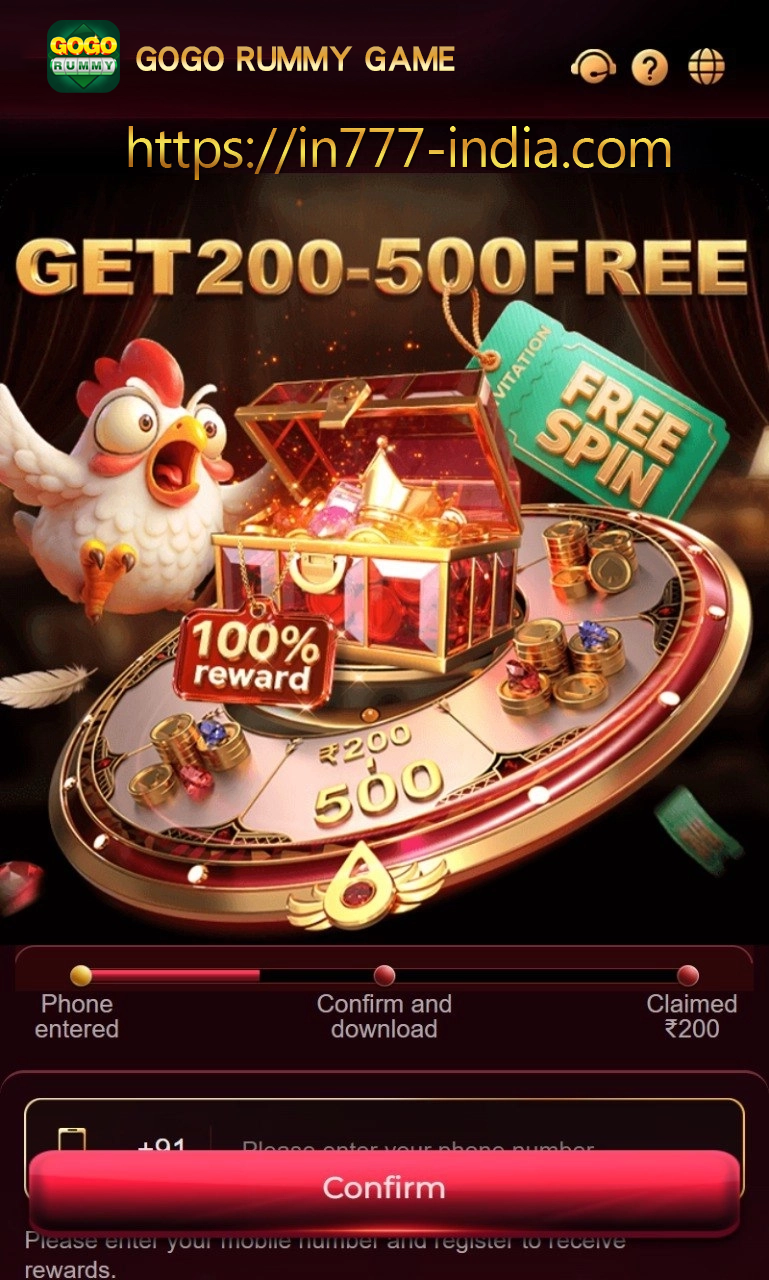 Gogo Rummy Android guide banner for Indian users