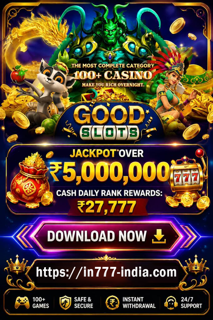 Good Slots Android guide banner for Indian users