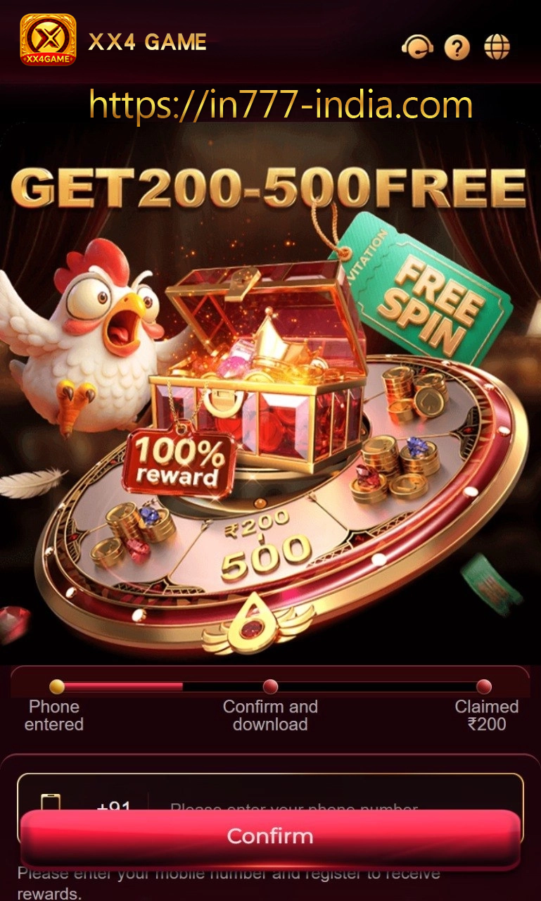 XX4 Game Android guide banner for Indian users
