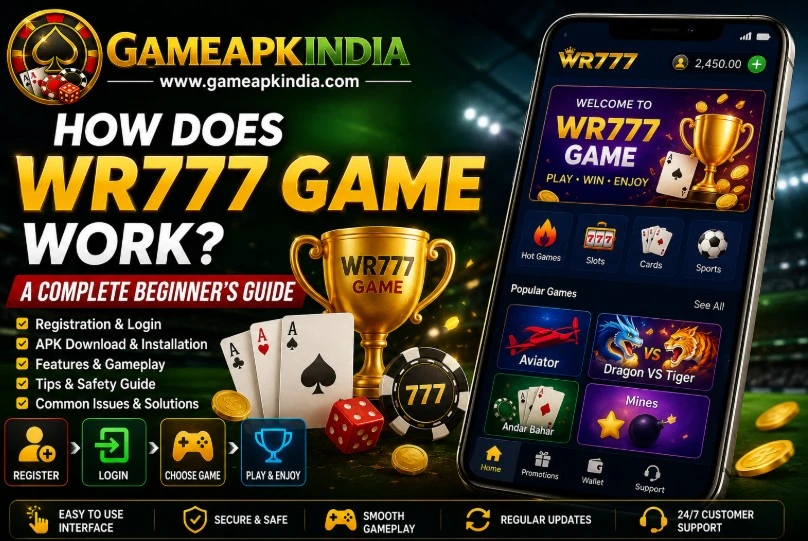 WR777 Game illustration for WR777 Game for New Android Users: Navigation, Account Setup and Safer Mobile Use — practical account-orientation guide