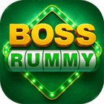Boss Rummy app logo and featured image for Indian mobile users