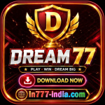 Dream 77 Game app logo and featured image for Indian mobile users