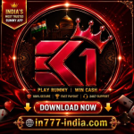 EK1 Game app logo and featured image for Indian mobile users