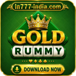 Gold Rummy app logo and featured image for Indian mobile users