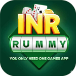 INR Rummy app logo and featured image for Indian mobile users