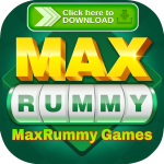 MAX Rummy app logo and featured image for Indian mobile users
